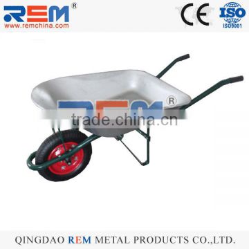 WHEEL BARROW WB7201 silver tray high quality wheel barrow hotting in Qingdao