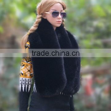 new styles arrived fake fox fur scraf for women / artificial fur shawl