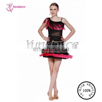 high quality tassel dance dress for latin dance AB014