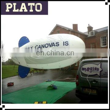 hot selling! Outdoor Promotion rc helium blimp, inflatable airplane
