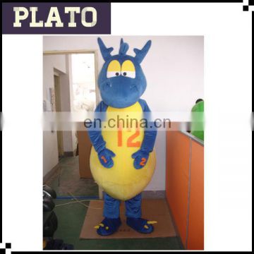 cute walking dinosaur mascot costume for promotion
