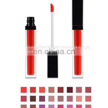 2017 hot sales low minimum quantity colofast lasting and easy to color popular and beautiful lipgloss your own brand mak