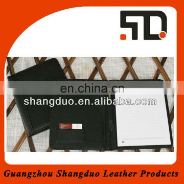 Selling Well Handmade Leather Portfolio With Name Card Holder