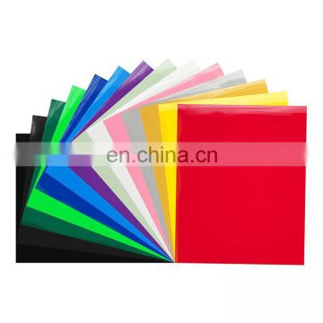 Wholesale Assorted Color Glossy Self Adhesive Vinyl Sheets 12 x 12