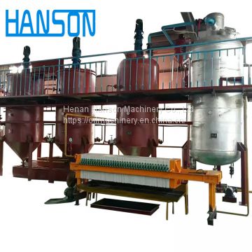 Vegetable cooking sunflower sesame oil press refinery machine plant