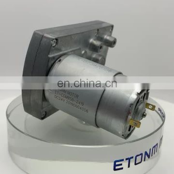 dual shaft 24v dc gear motor high torque electric motor for meter