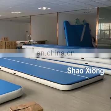 Commercial home use inflatable tumbling air track airtrack air equipment fitness gym mat yoga