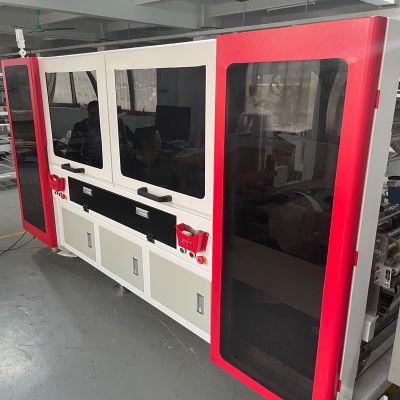 Four-side sealing reciprocating packaging machine Kn95 automatic packaging machineCustomized boxing machine manufacturers