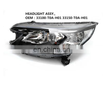 Car body parts headlamp front light headlight for fit C-R-VS 2007 2008 2009 2010 2011