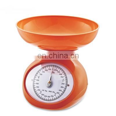 digital electronic Stainless Steel kitchen food scale with bowl Household plastic Mechanical  Weighing Scale