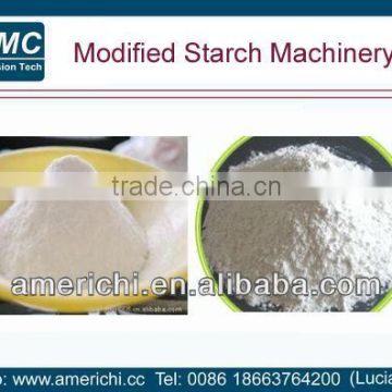 Modified starch process line