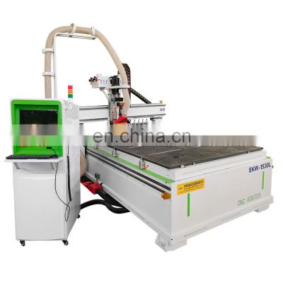 Senke CNC Router  MDF Wood  Cutting  Engraving Machine with ATC in liner