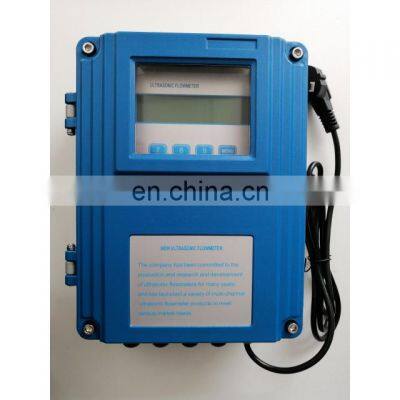 Taijia Dual Channel Ultrasonic low cost flow meter water flow meters for food oil, steam, coal, diesel, crude oil