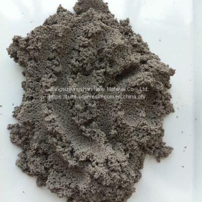 Bestion-iron removal resin