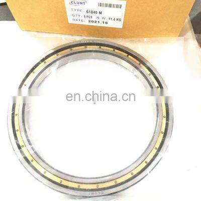 200x250x24mm brass cage single row deep groove ball bearing 61840-M radial ball bearing 61840M