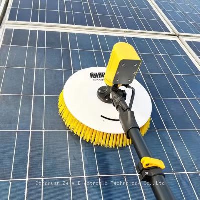 Portable High Efficiency Solar Panel Cleaning Brush Solar Panel Automatic Cleaning Brush Machine