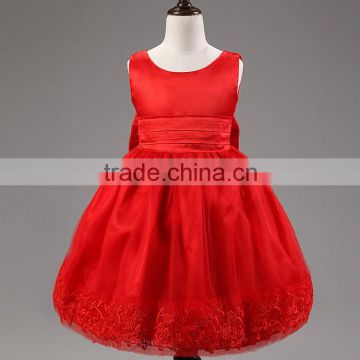 2015 the most popular girls birthday dress tutu lace flower puffy dress for girls from 2-8 years