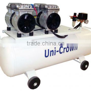 UN-200PT Two cylinders air pump compressor 7kgf/cm2 200LPM 1.056KW 49kgs