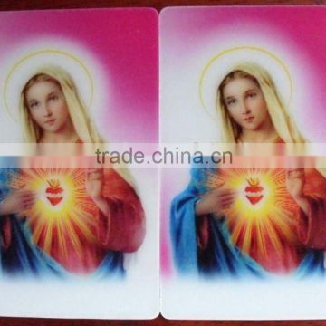 3D religion Lenticular card