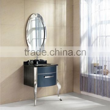 modern nice looking stainless steel bathroom cabinet