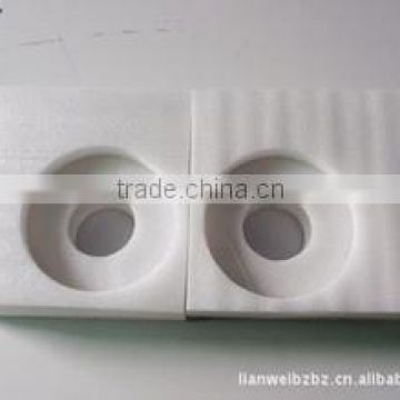 White color epe die cut epe foam shapes