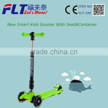 Hot sale new kick scooter with pedal and PU flashing wheel for best toy