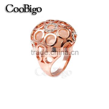 Fashion Jewelry Cat-eye Stone Ring Women Party Show Gift Dresses Apparel Promotion Accessories