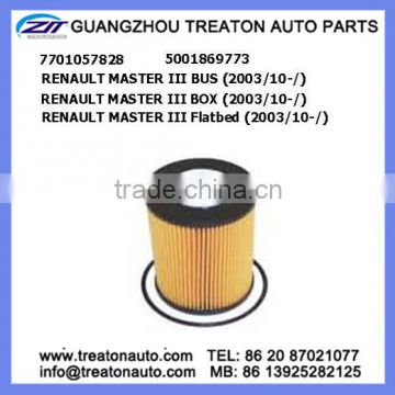 OIL FILTER 7701057828 5001869773 FOR RENAULT MASTER III BUS 03- MASTER III BOX 03- MASTER III FLATBED 03-