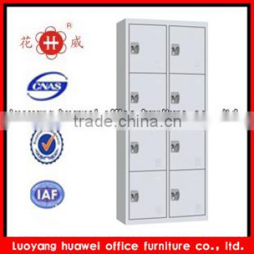 Modern KD vertical multifunction 8-door keys steel locker cabinet