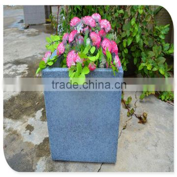 Chinese hot sales good quality granite stone flower pot, cheap small flower pots