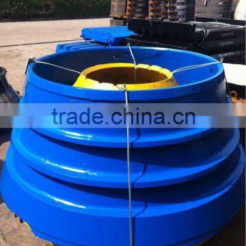 Cone crusher spare part manufacturer --concave/mantle