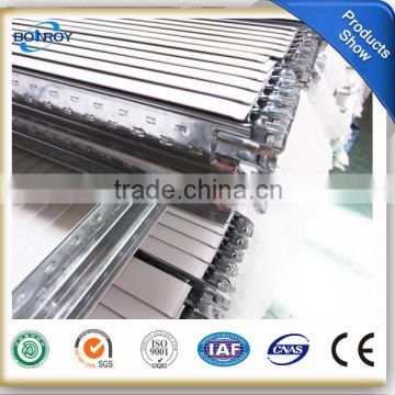 solid grooved ceiling t grid for pvc ceiling tiles