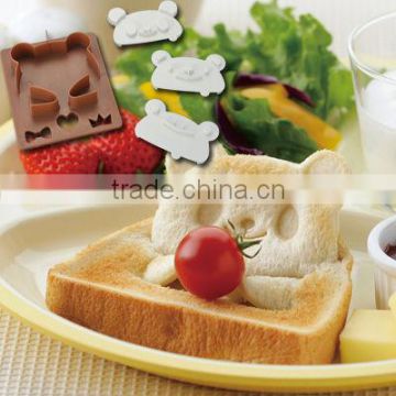 cookware kitchenware kitchen accessories cooking tools panda sanwiches bread cutters stamps set lunch bento box 76189