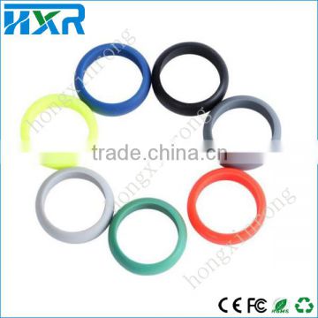 Instock! custom silicone wedding ring mans silicone wedding ring for sportsman and workers