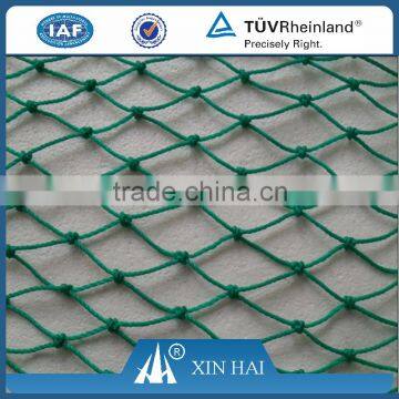 PE multifilament knotted fishing net for sale in china