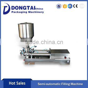 Factory Price Semi-automatic Horizontal TypeWater Based Paste Filling Machine