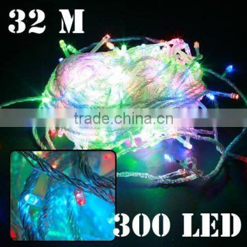 CE certified LED string light transparent wires