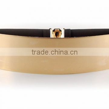 Wholesale Hot fashion ladies metal belt/golden metal belts for ladies