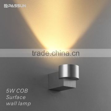 pure aluminum modern residential led surface wall light