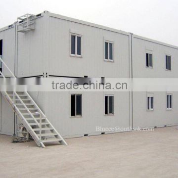 Export to Philippines low cost prefab modular combined container house