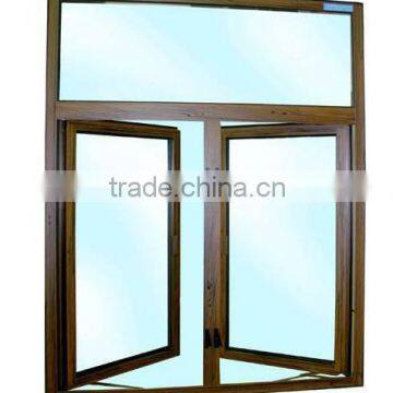 LFGB certification aluminium round/square casement window