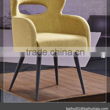 aluminum luxury design armrest banquet chair in hotel