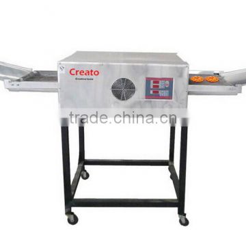 commercial stainless steel electric or gas conveyer pizza oven