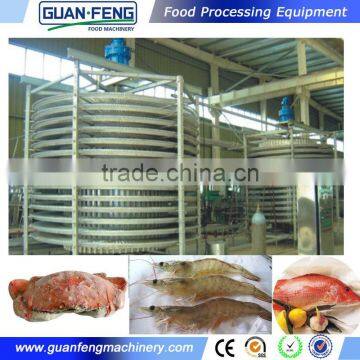 Food Machinery Batch Quick Freezing Machine Freezer Icecream