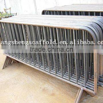 Scaffolding protective barrier/guardrail for construction