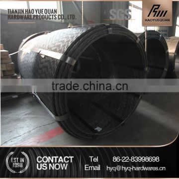 Hot selling 7x19 pvc coated galvanzied steel wire rope