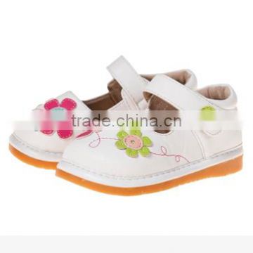 2016 girls faux leather flat casual school shoes