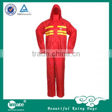 Luxury hooded pvc raincoat for wholesale