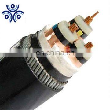 12/20kv Aluminum Conductor Thin Steel Wire armored 3x120 cable