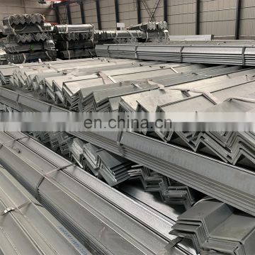 hot dip galvanized angle carbon steel mild steel s235jr 100x100x14 equal angle bars from China